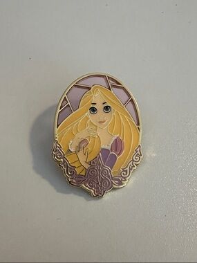 Disney Princess Rapunzel Stained Glass Pin